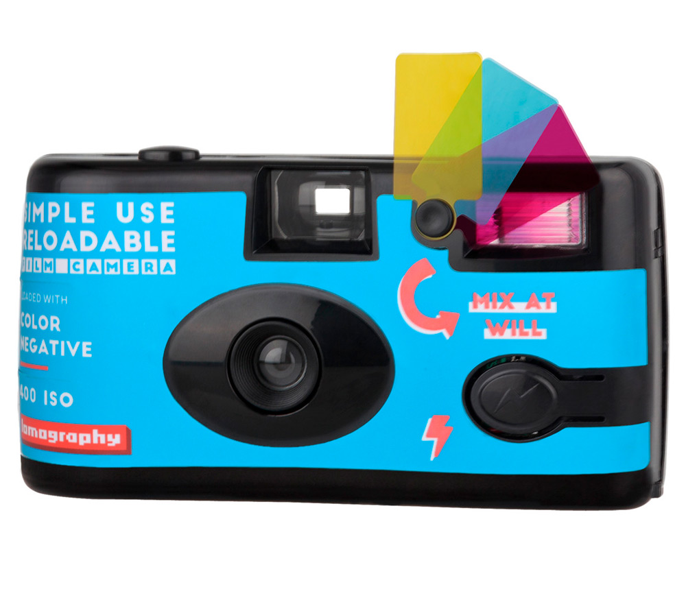 Пленочный фотоаппарат Lomography Simple Use 400/36 Color Negative (уцененный)