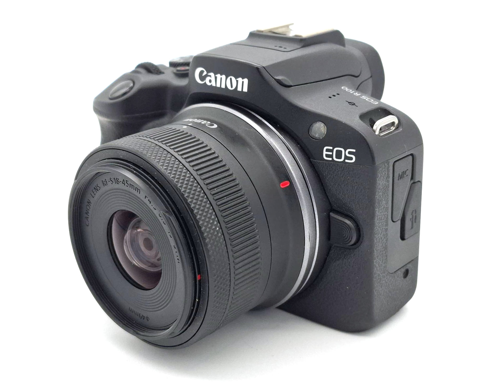 Беззеркальный фотоаппарат Canon EOS R100 Kit RF-S 18-45mm IS STM (состояние 5-) (б/у)