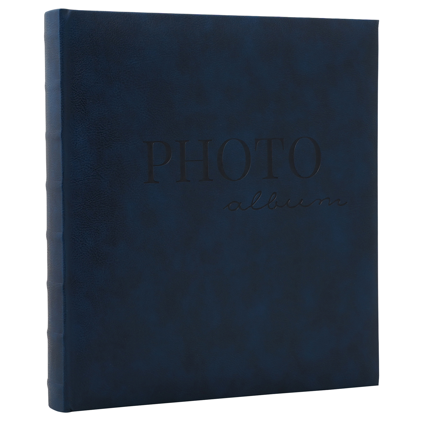 Фотоальбом Fotografia 10x15 см 200 фото, книжный переплет, синий, FA-EBBM200 - 865