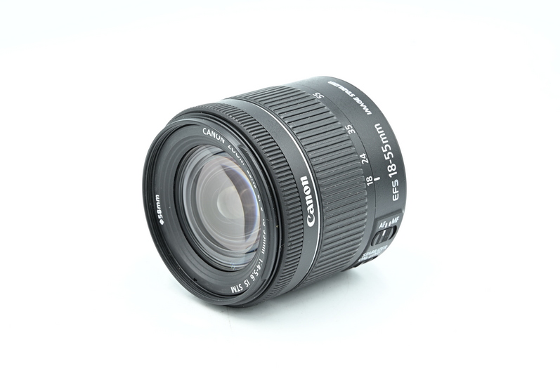 Объектив Canon EF-S 18-55mm f/4-5.6 IS STM - с.н. 1542000185 (состояние 5) (б/у)