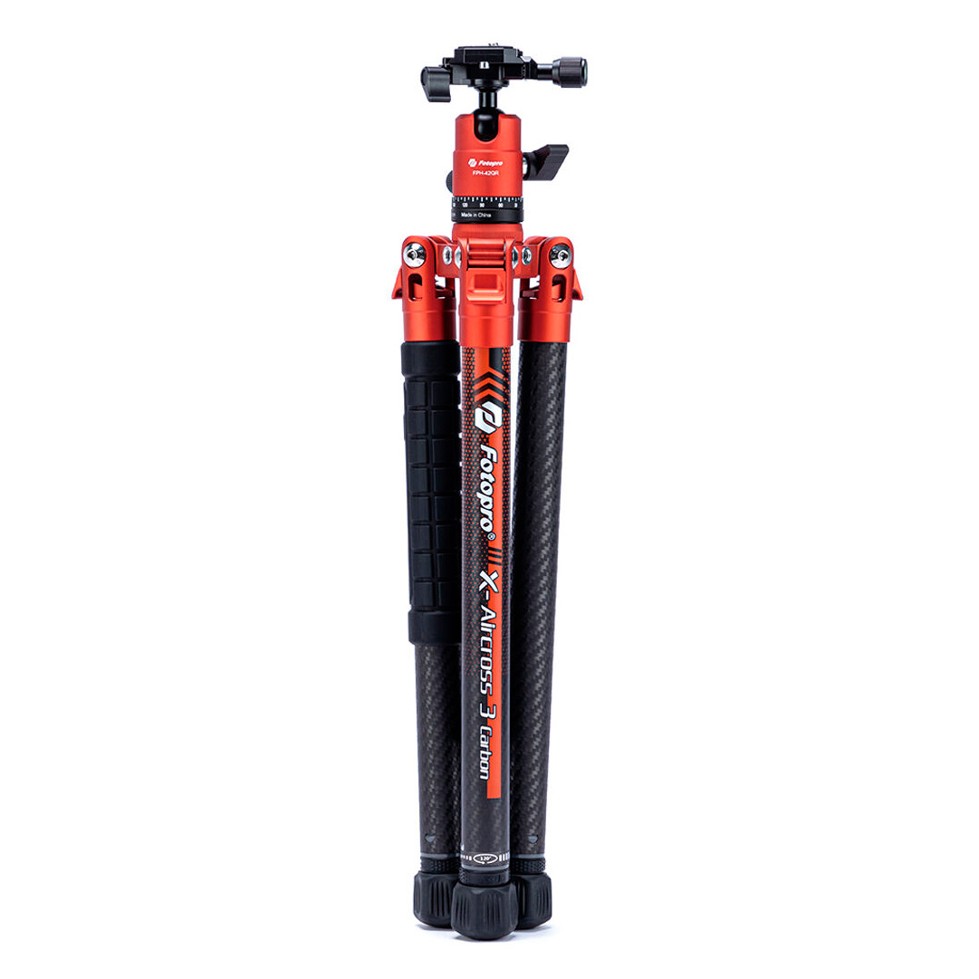Штатив Fotopro X-Aircross 3 Orange, карбон, до 10 кг