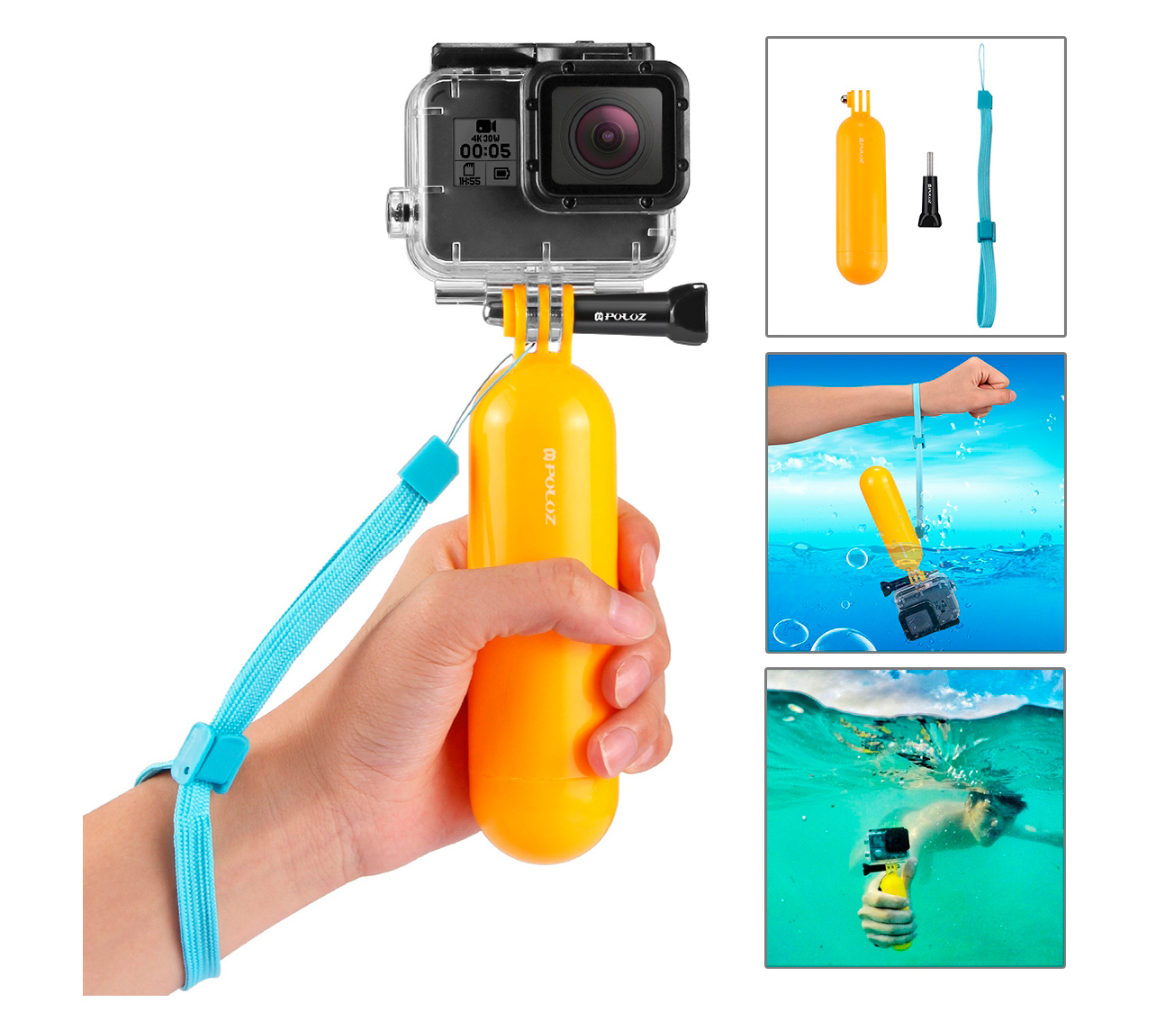 Комплект аксессуаров Puluz PKT16 Accessories Combo Kit 53 в 1 для экшн-камер