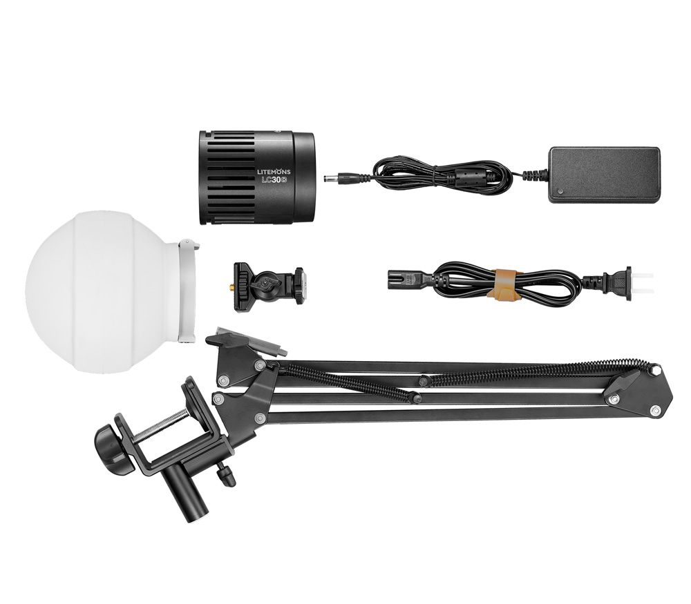 Осветитель Godox Litemons LC30D-K1, светодиодный, 33 Вт, 5600К, комплект