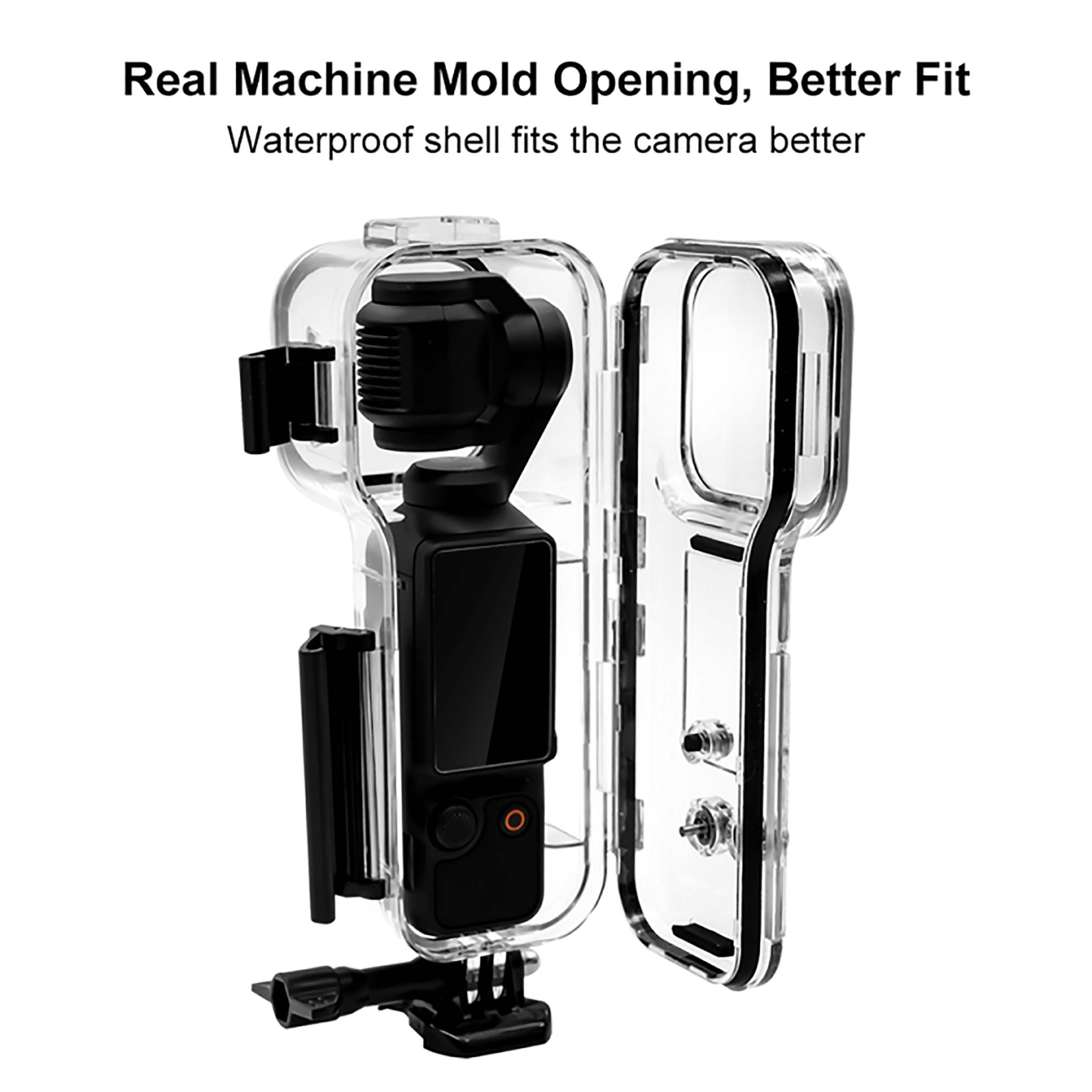 Защитный кейс Puluz PU967T Waterproof Housing Case, для DJI OSMO Pocket 3, водонепроницаемость 45м