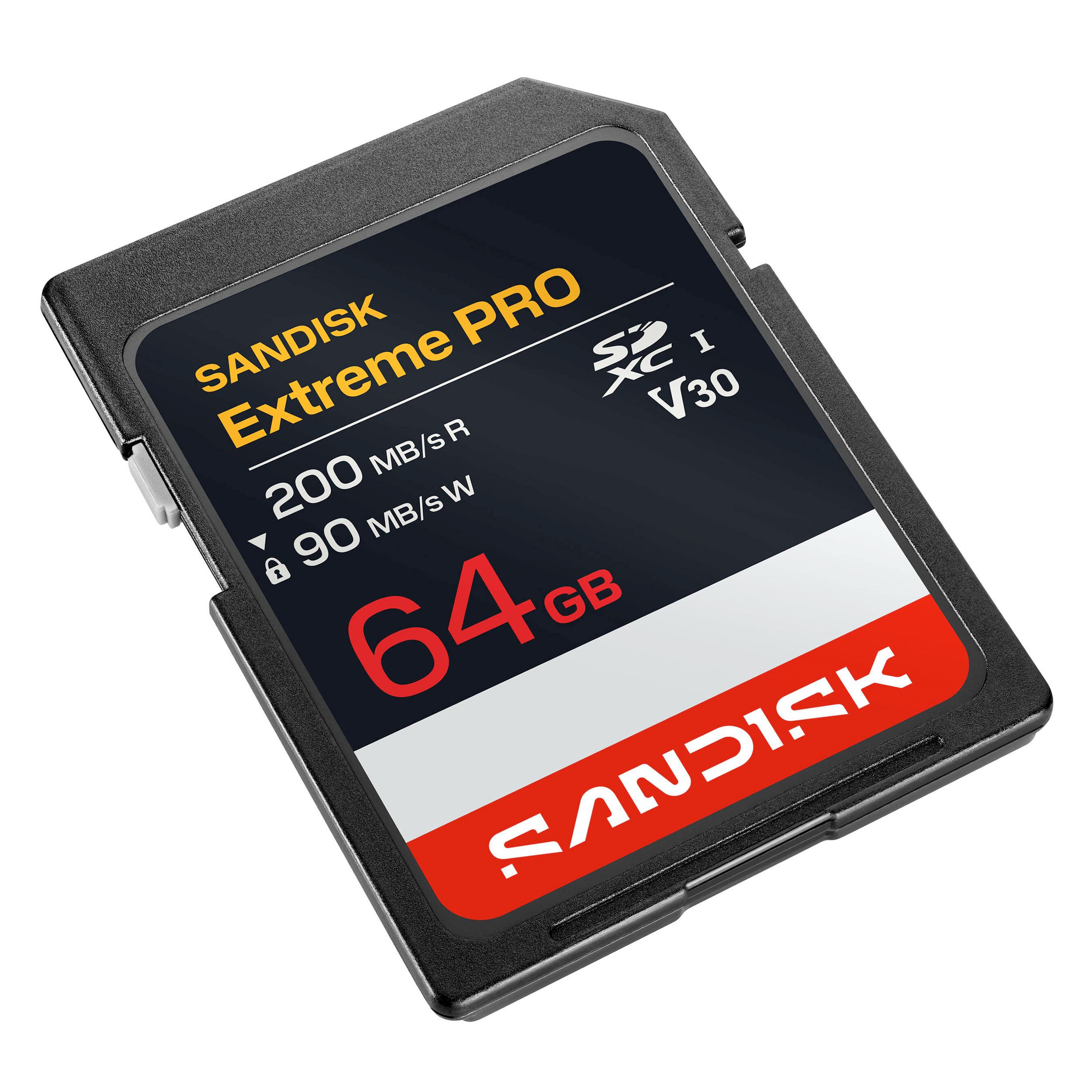 Карта памяти SanDisk SDXC 64GB Extreme Pro UHS-I V30 200/90 Mb/s