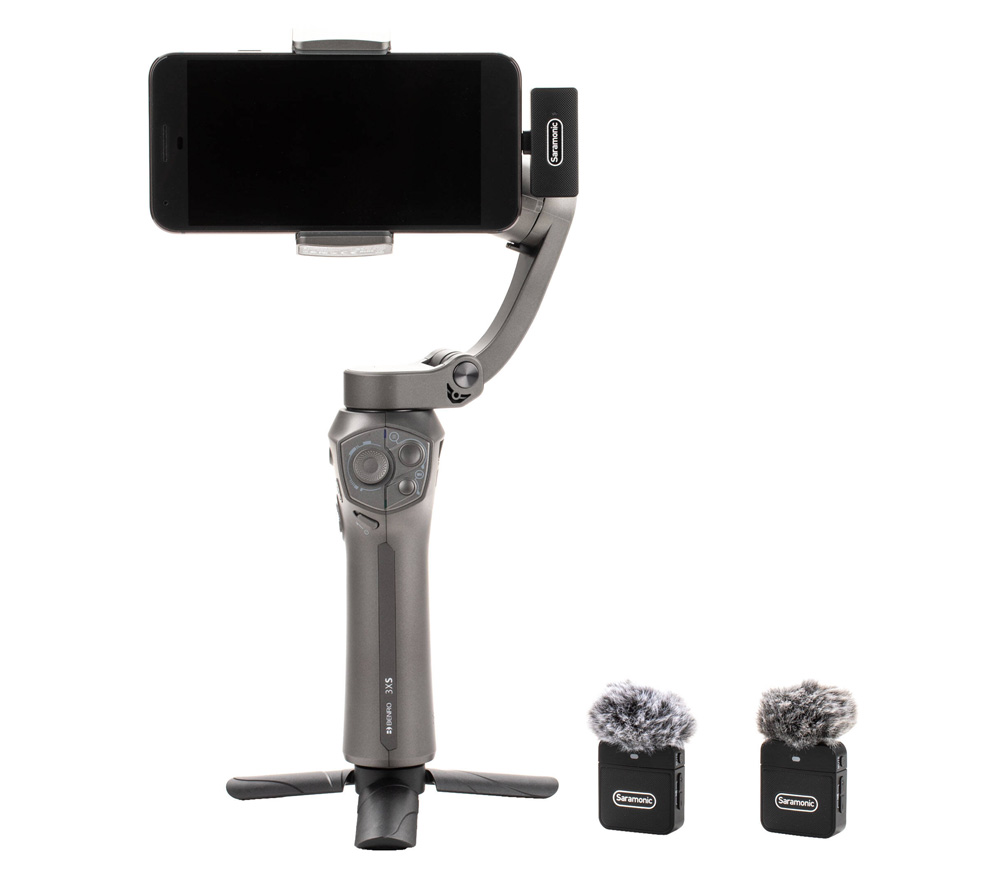 Беспроводная система Saramonic Blink100 B6, TX+TX+RXUC, 2.4 ГГц, USB Type-C (уцененный)