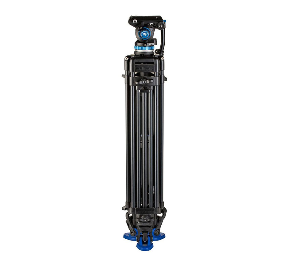 Штатив Benro Dual-Tube A573TB с видеоголовой S6PRO, алюминий