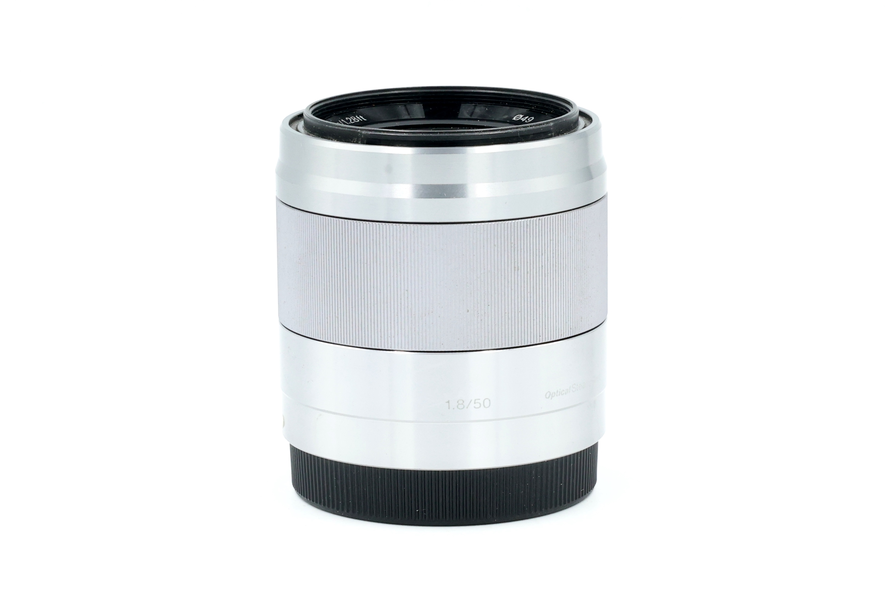 Объектив Sony E 50mm f/1.8 OSS, серебристый (состояние 5) (б/у)