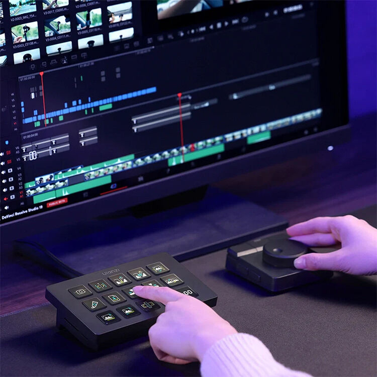 Контроллер Ulanzi D100H Dial Creative Controller, для видеомонтажа