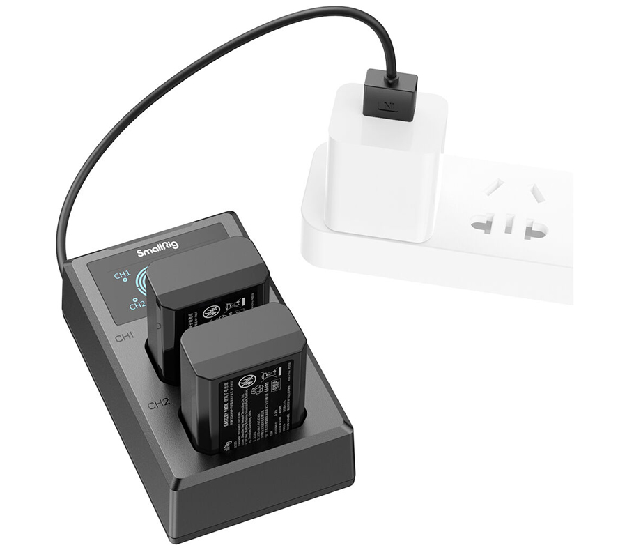 Аккумуляторы SmallRig NP-FW50 с зарядным устройством (3818)