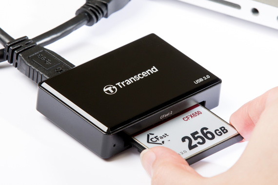 Карт-ридер Transcend RDF2 USB3.0 (TS-RDF2), для CFast 2.0
