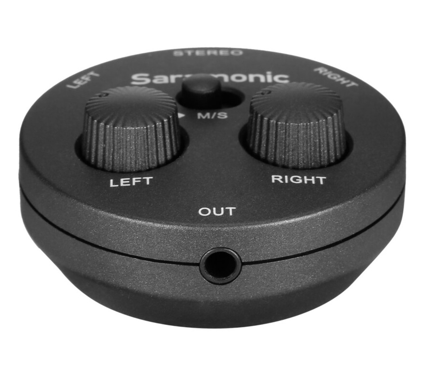 Аудиомикшер Saramonic AX1 двухканальный, 3.5 мм TRS / TRRS, пассивный