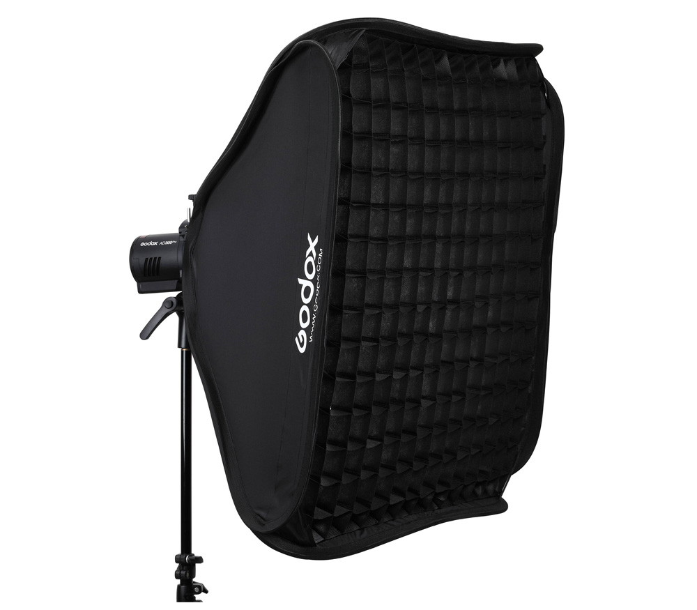 Софтбокс Godox SGGV8080, 80х80 см, с адаптером для вспышки (уцененный)