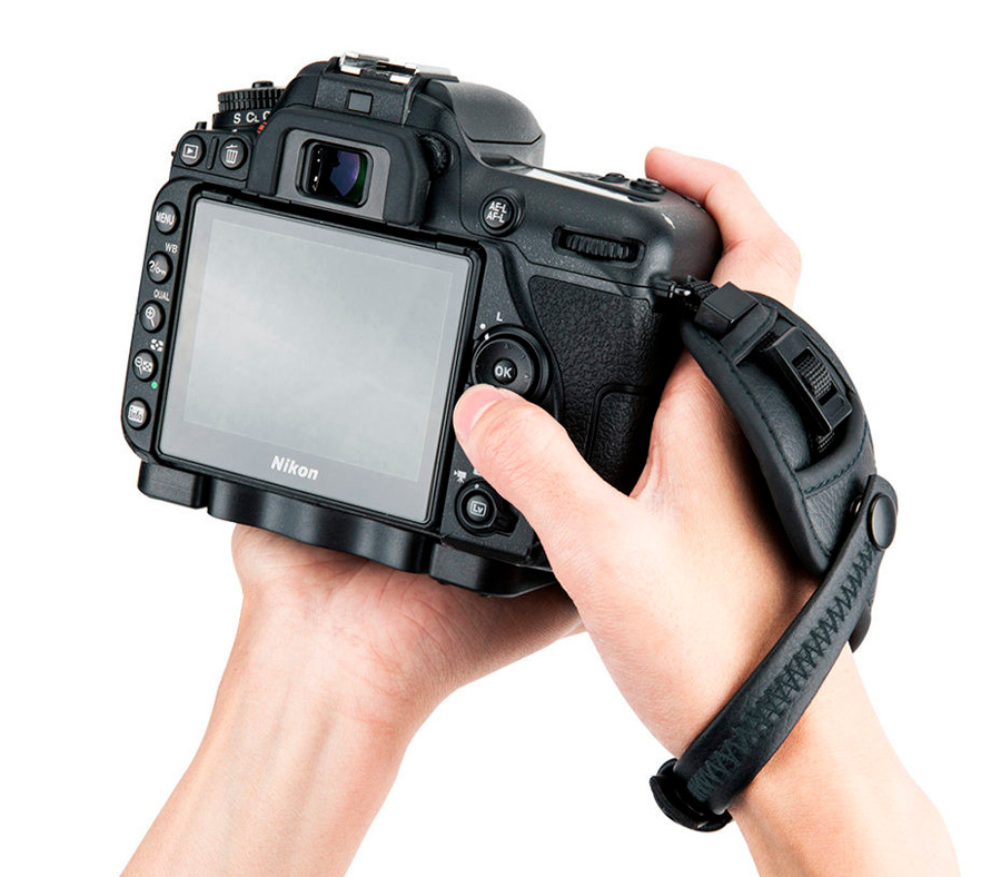 Ремень JJC HS-PRO1P Black, кистевой с U-площадкой, черный