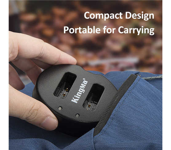 Зарядное устройство Kingma BM015-NB13L, USB, для 2х Canon NB-13L