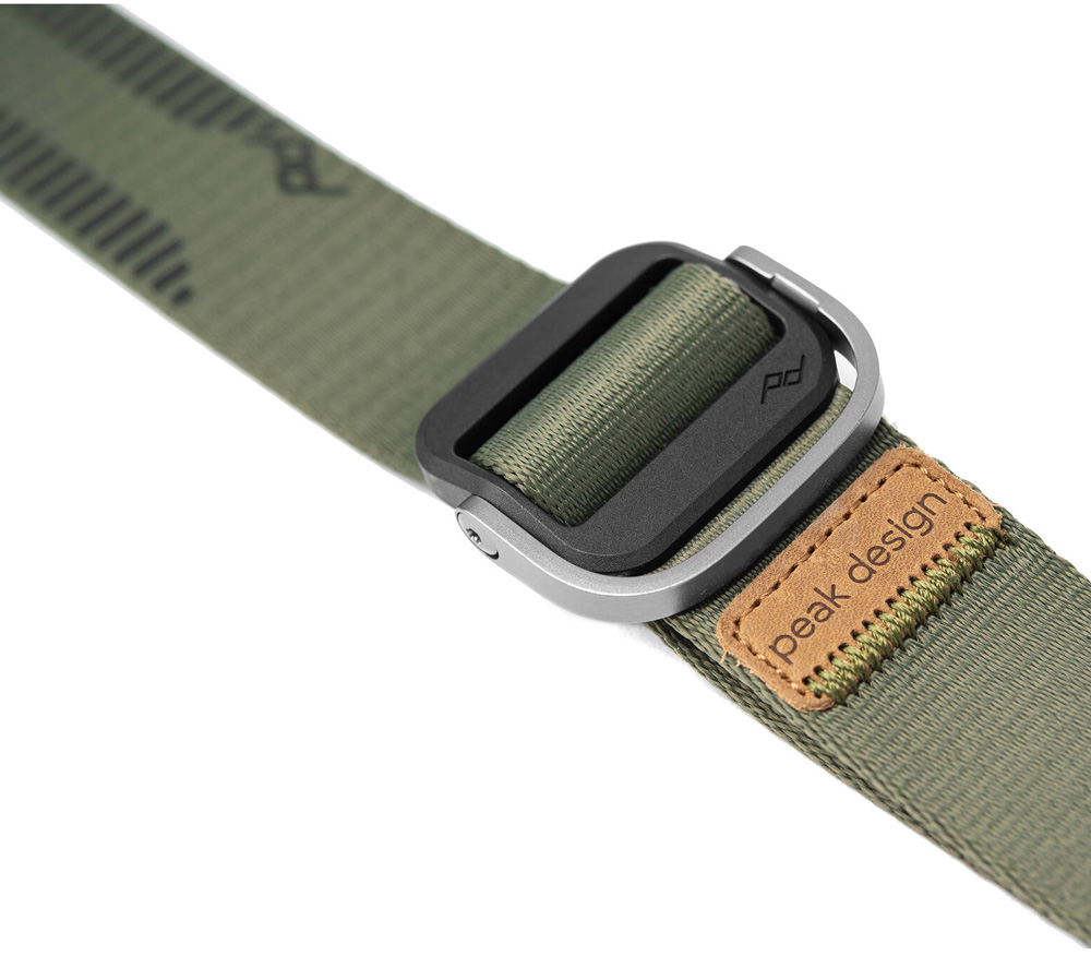 Ремень Peak Design Camera Strap Slide Lite, темно-зеленый (Sage)