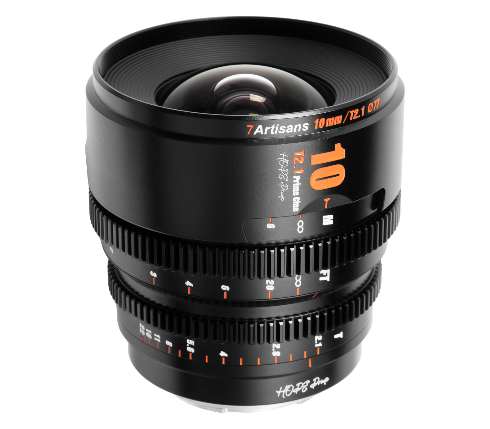 Объектив 7Artisans 10mm T2.1 Hope Prime Sony E, черный