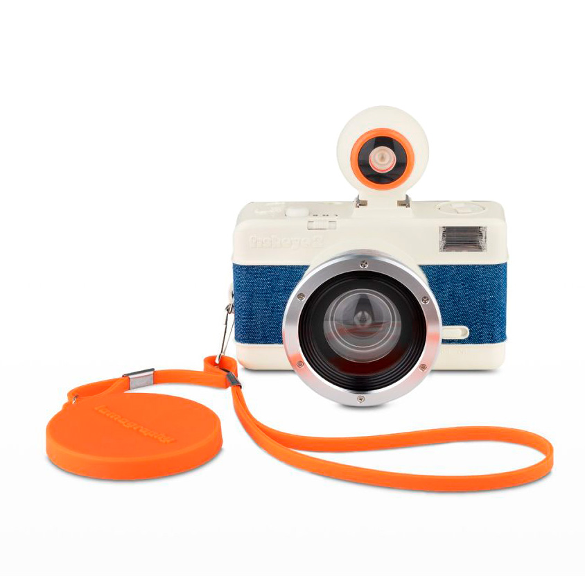 Пленочный фотоаппарат Lomography Fisheye No. 2, цвет Rodeo Denim