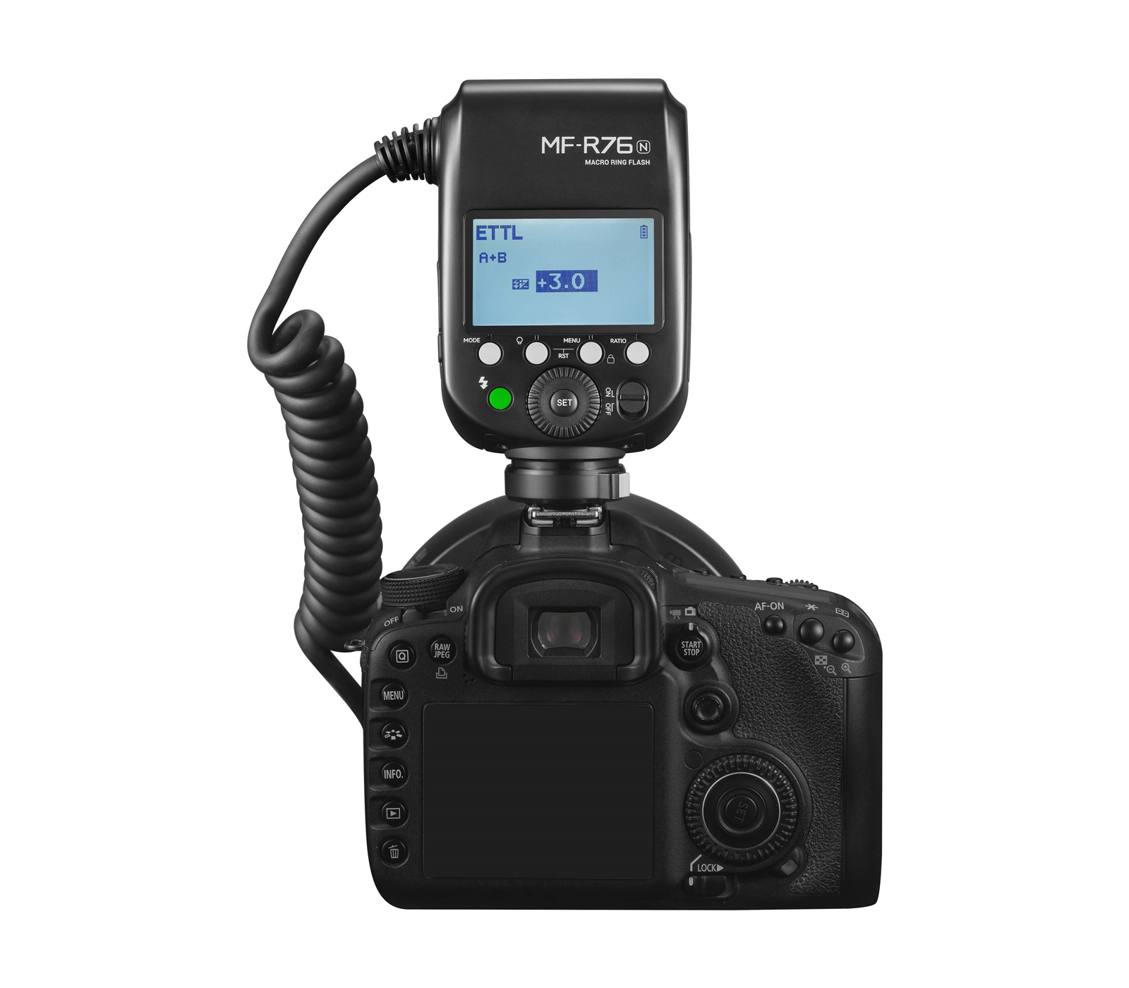 Кольцевая вспышка Godox MF-R76N TTL для Nikon