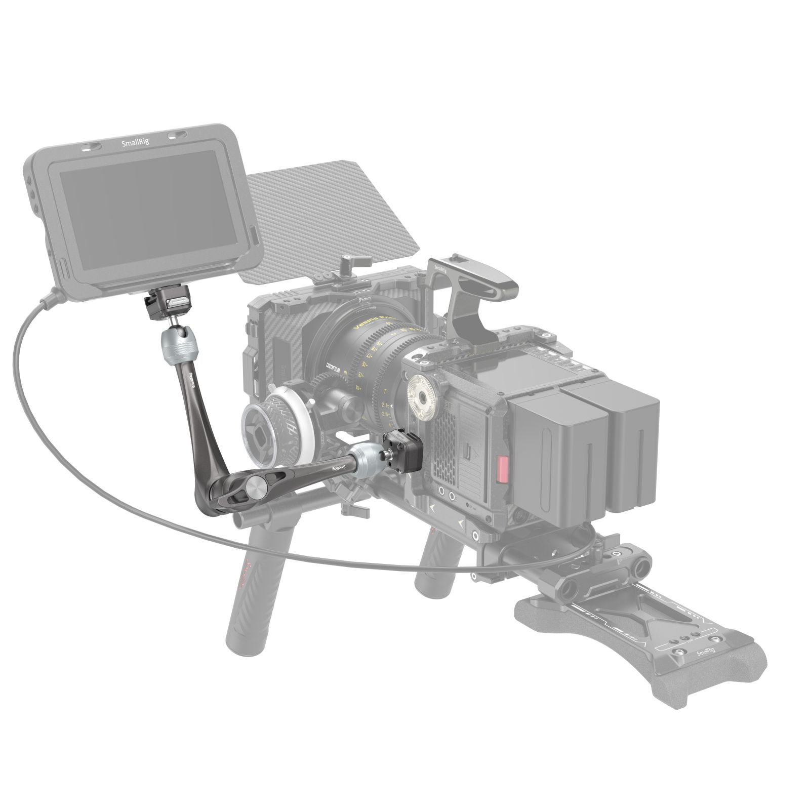 Держатель SmallRig 4489 HawkLock H21 Magic Arm 11"