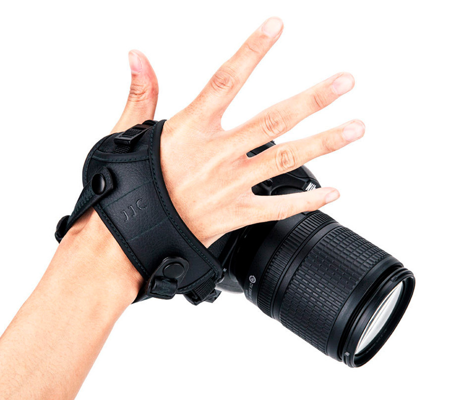 Ремень JJC HS-PRO1P Black, кистевой с U-площадкой, черный