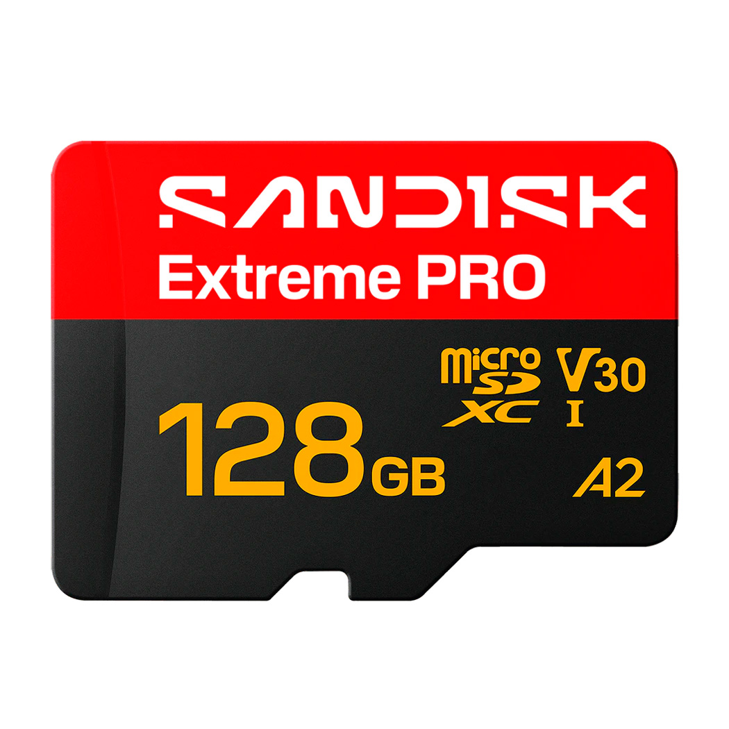 Карта памяти SanDisk MicroSDXC 128GB Extreme PRO UHS-I V30 A2 250/120 МБ/с