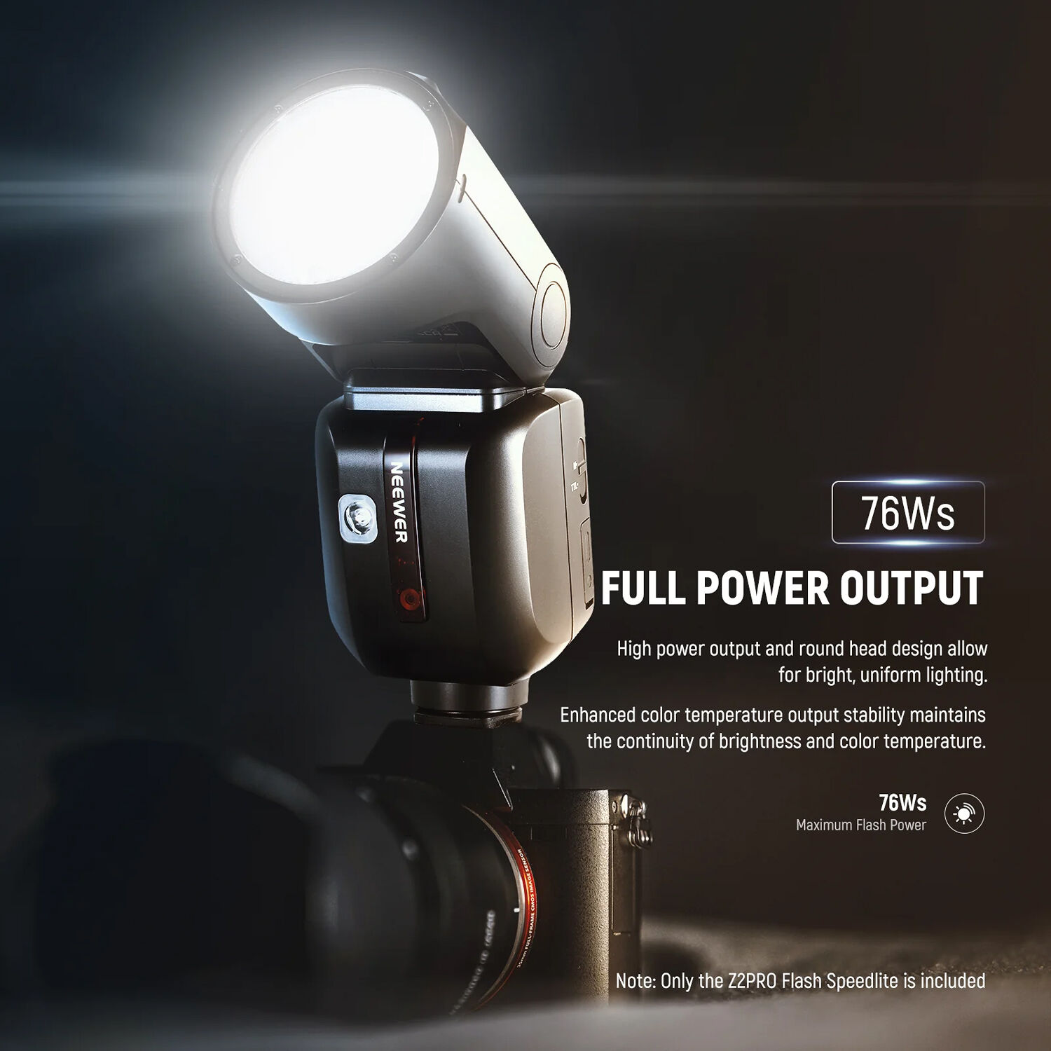 Вспышка Neewer Z2PRO-N, 3000 мАч, совместимость с Godox