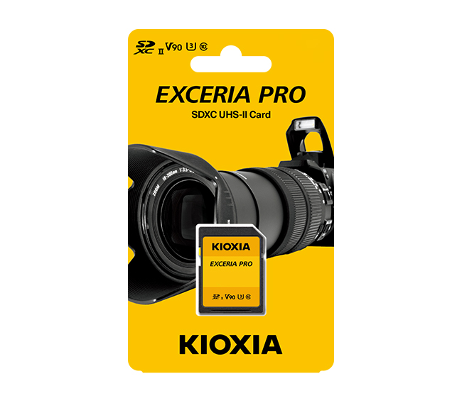 Карта памяти Kioxia SDXC 256GB Exceria Pro UHS-II U3 V90