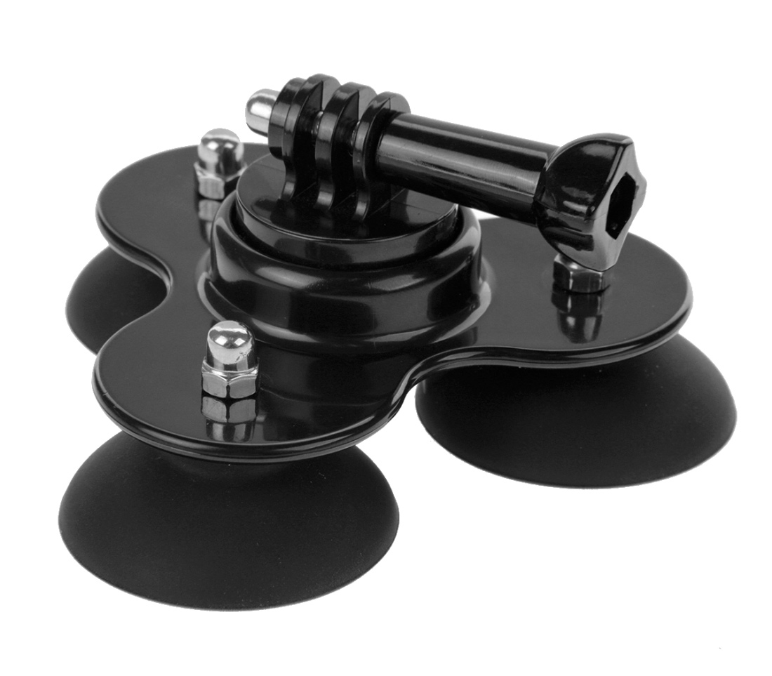 Присоска для экшн-камер Puluz PU164B Triangle Suction Cup Mount