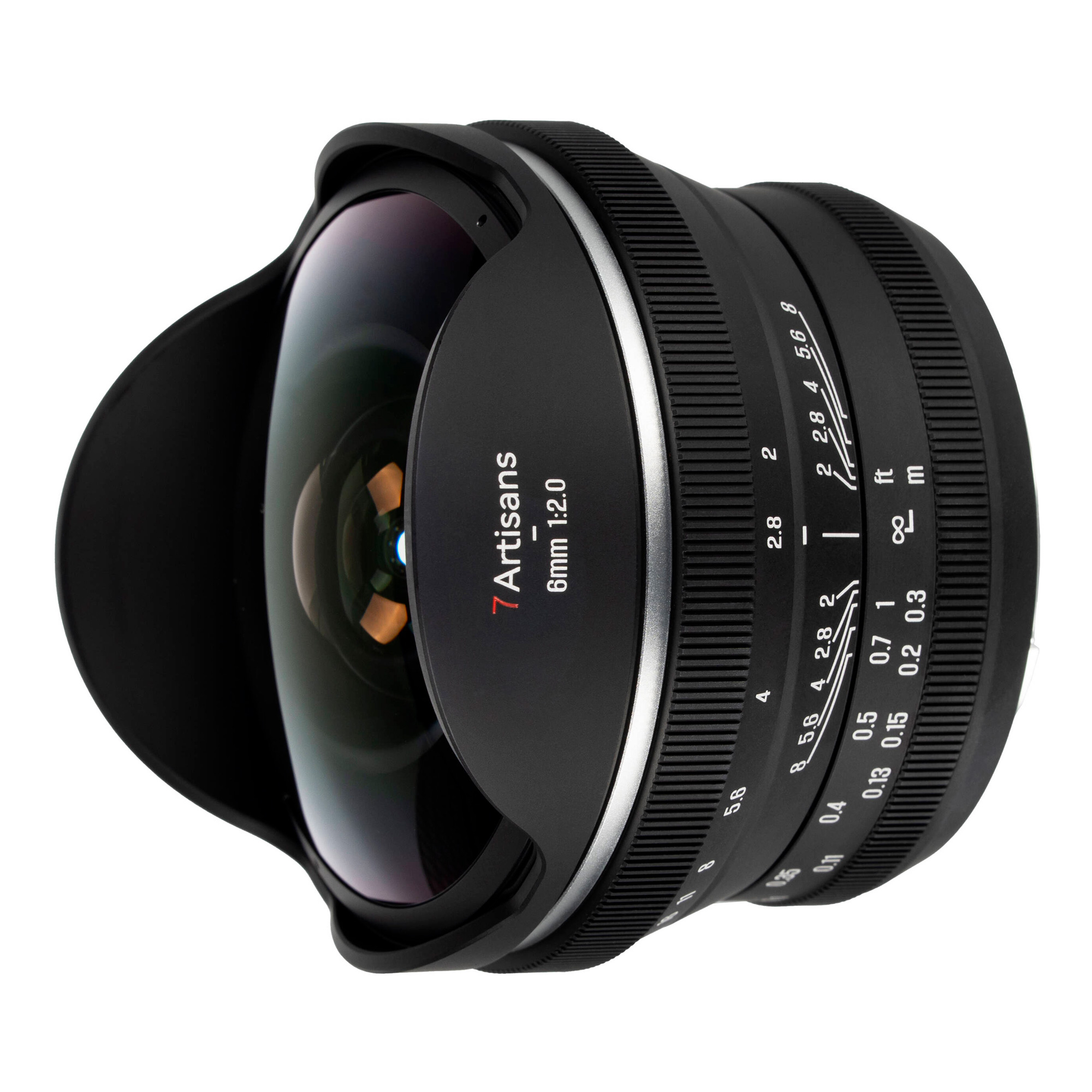 Объектив 7Artisans 6mm f/2 Fisheye для Fujifilm X-Mount