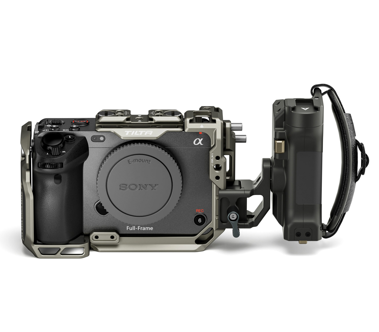 Клетка Tilta Camera Cage V2 Lightweight Kit для Sony FX3 / FX30, титаново-серая
