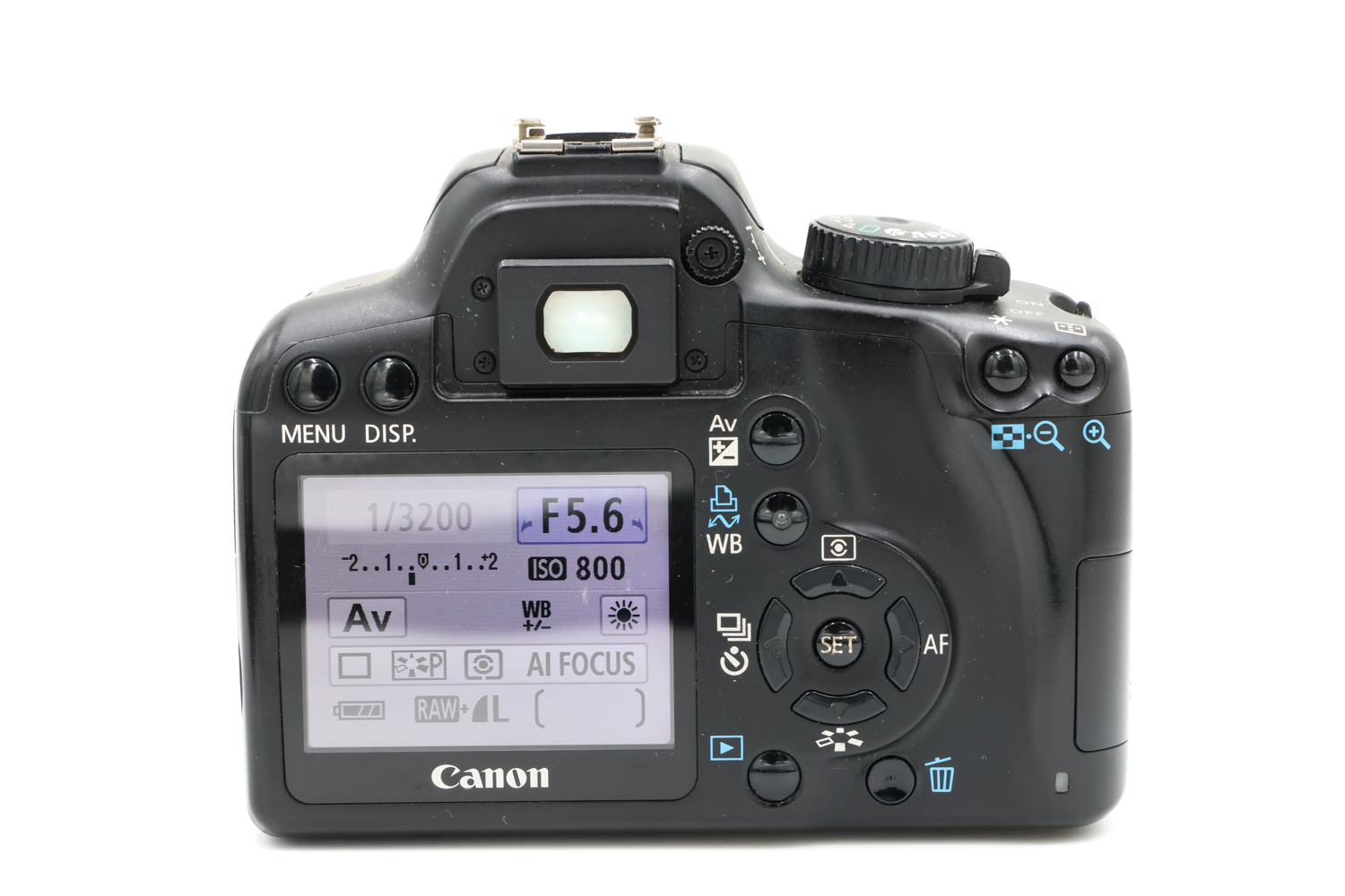 Зеркальный фотоаппарат Canon EOS 1000D Kit 18-55 II (состояние 5-) (б/у)