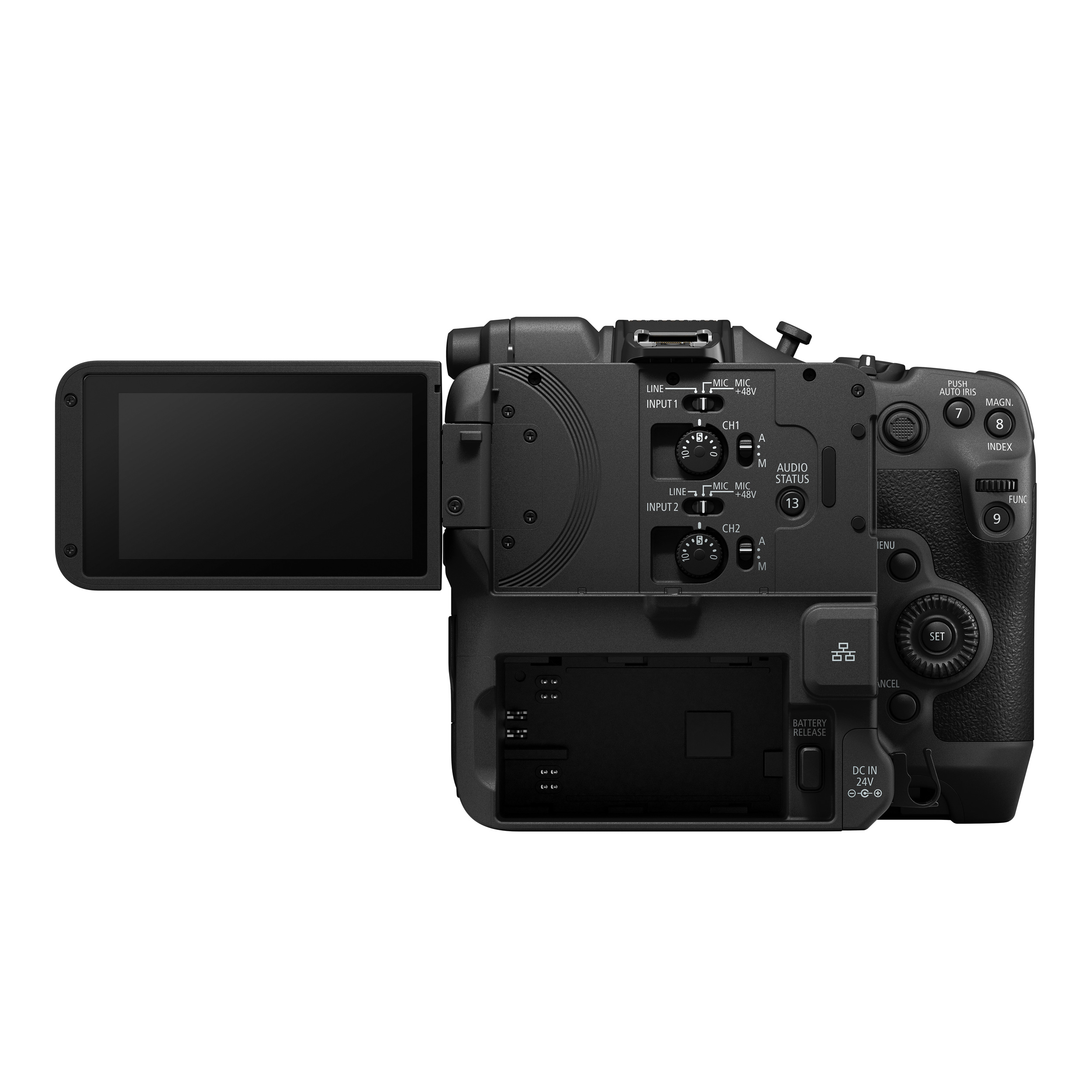 Видеокамера со сменной оптикой Canon EOS C80