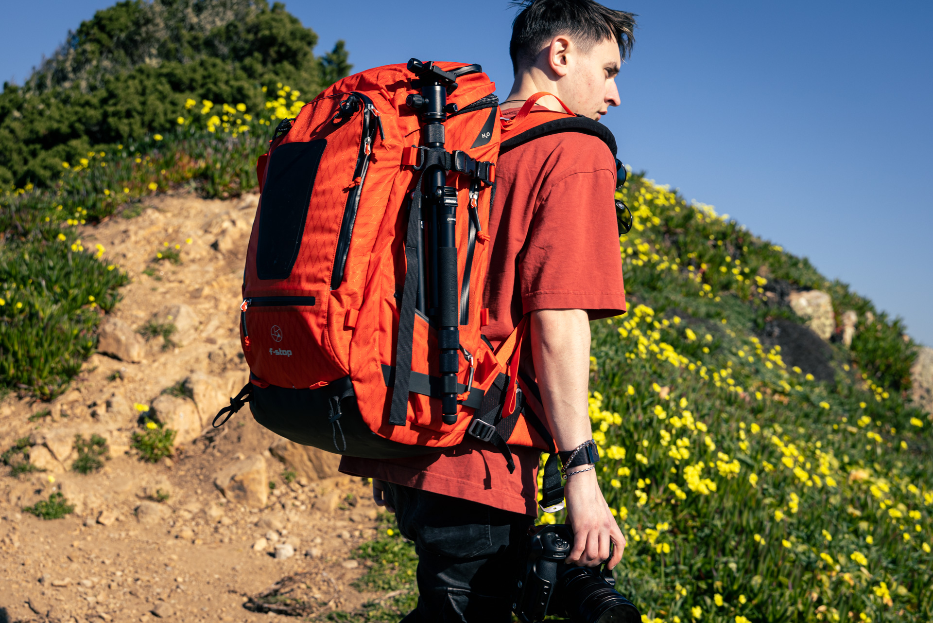 Рюкзак f-stop Tilopa 50L DuraDiamond Essentials Bundle, красный