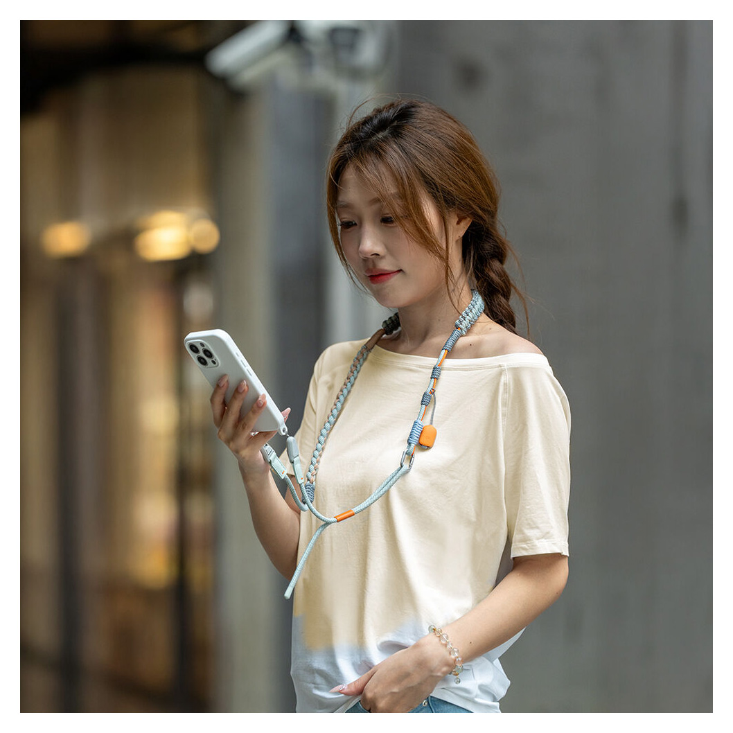 Ремень для смартфона PGYTECH LinkGo Phone Photography Strap Braided Dual Mount, цвет Mint Green