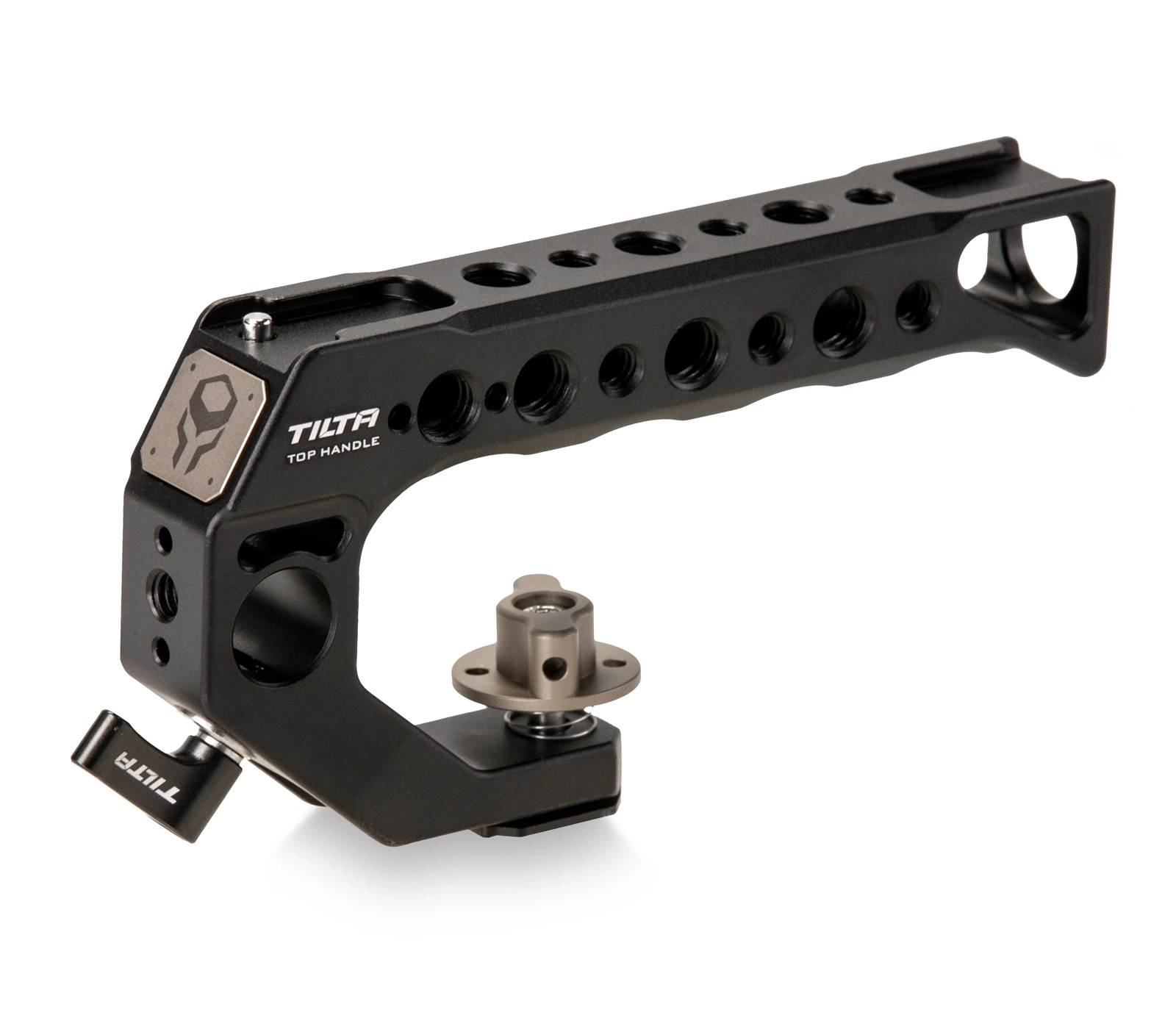 Верхняя ручка Tilta Quick Release Handle, в башмак или в гнездо 1/4", черная