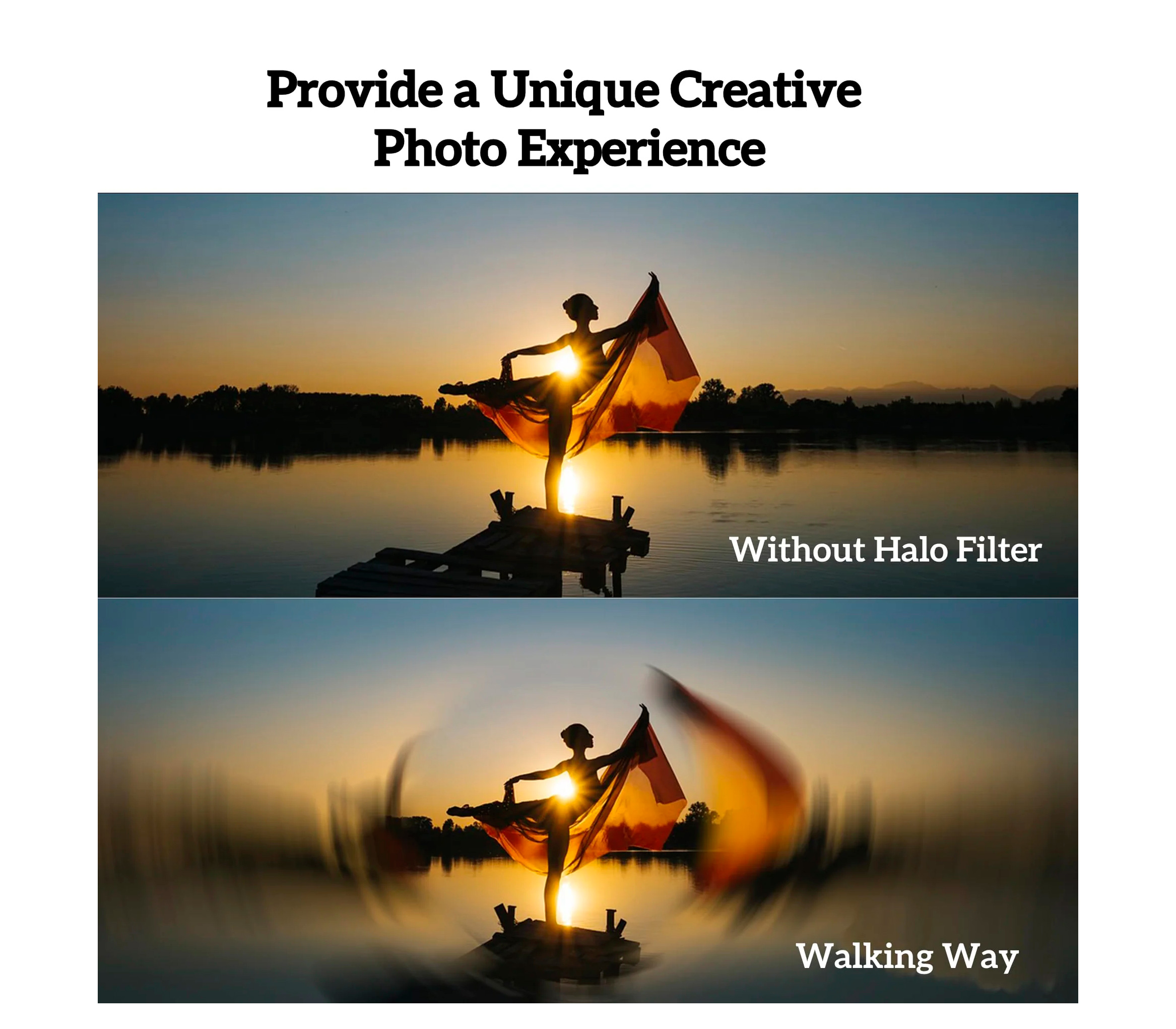 Светофильтр-призма Walking Way Halo Prism 52mm