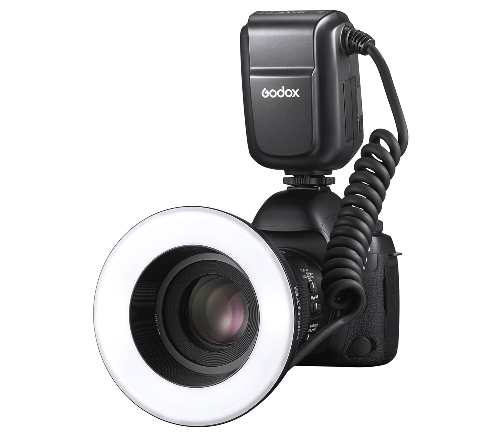 Кольцевая вспышка Godox MF-R76, универсальная