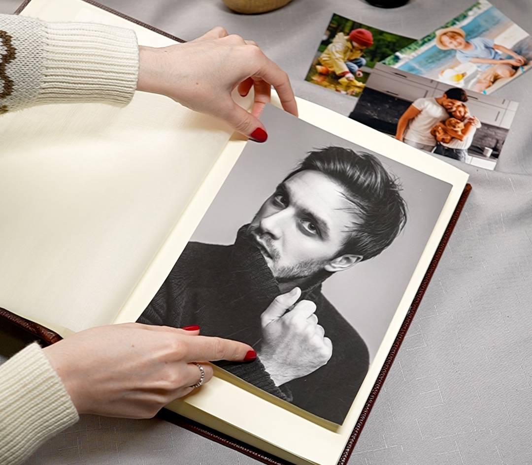 Фотоальбом Florentia «Асти» 23x32 см, 80 страниц, натуральная кожа