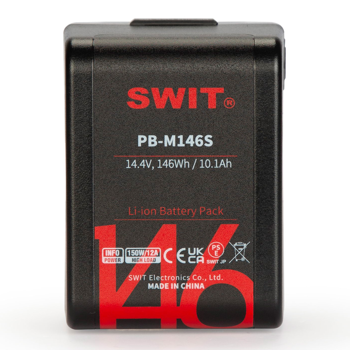 Аккумулятор SWIT PB-M146S V-Mount Pocket, 146 Втч, D-Tap, USB-A