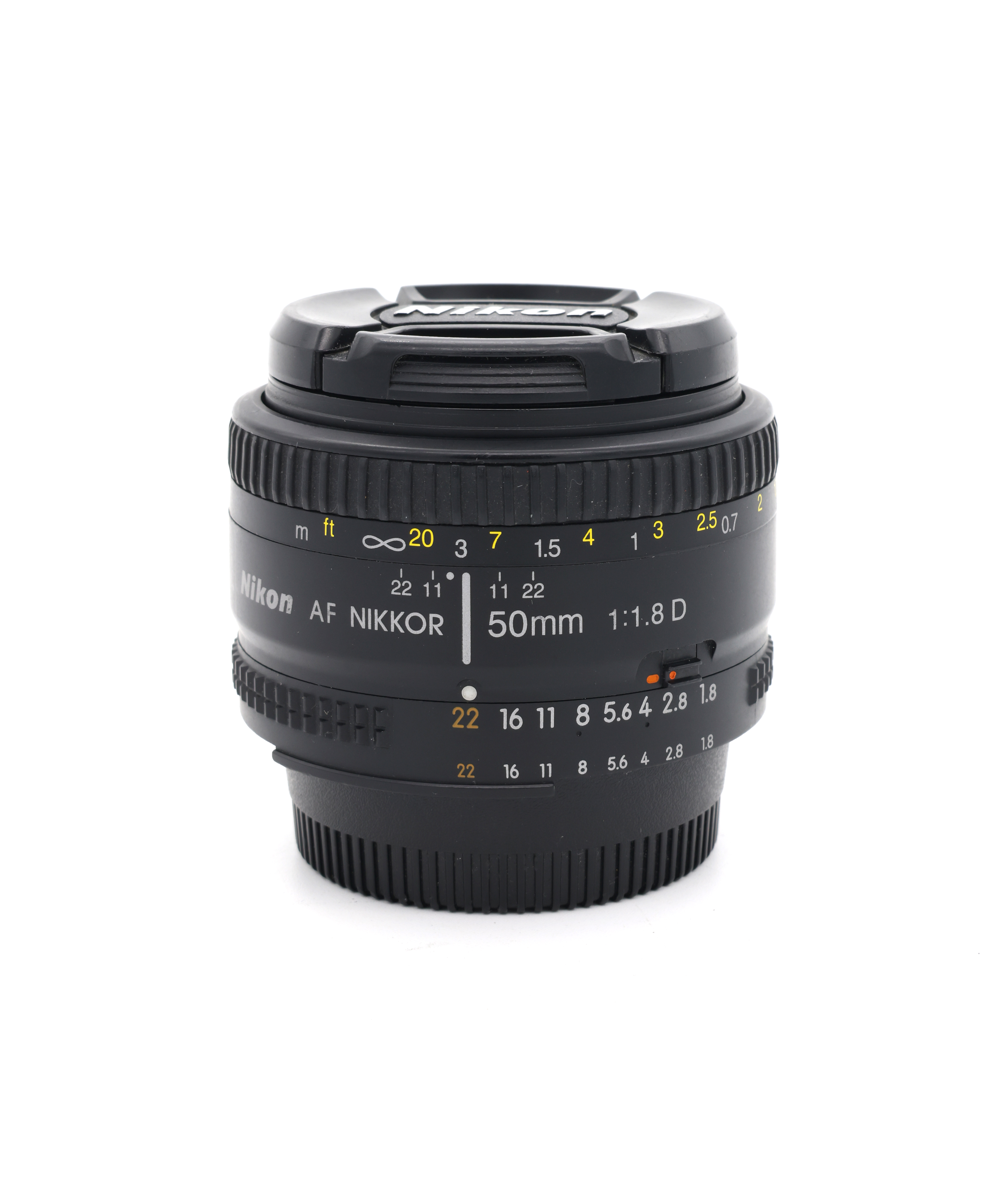 Объектив Nikon AF 50mm f/1.8D (состояние 4) (б/у)