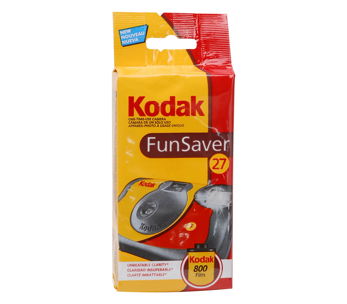 Одноразовый фотоаппарат Kodak Fun Saver Single Use Camera 800/27