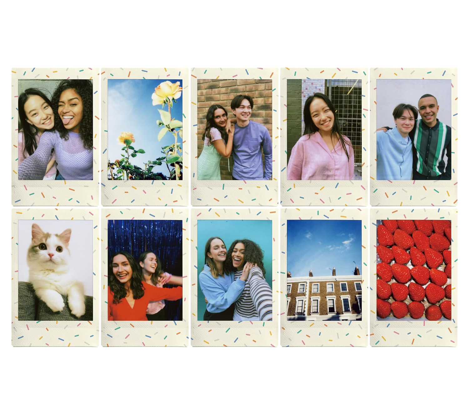 Картридж Fujifilm Instax MINI Sprinkles, 10 снимков