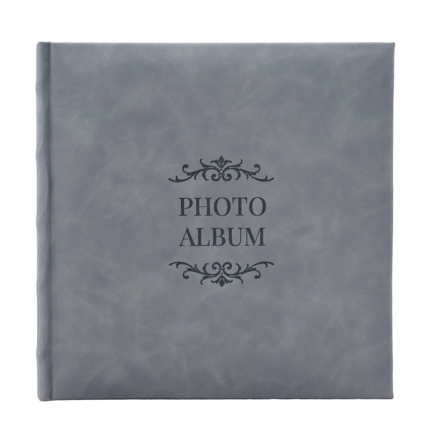 Фотоальбом Fotografia 10x15 см 200 фото, книжный переплет, серый, FA-EBBM200 - 874