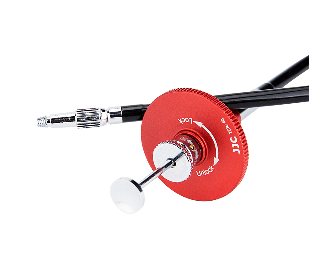 Спусковой тросик JJC TCR-40R, механический, 40 см, красный