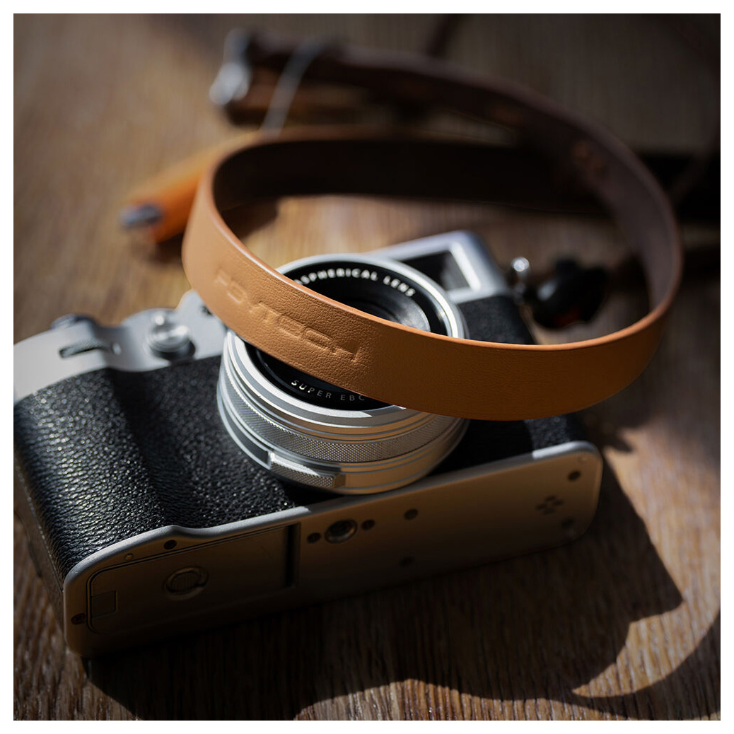 Ремень плечевой PGYTECH Camera Strap Slim Vintage, цвет: Caramel Brown
