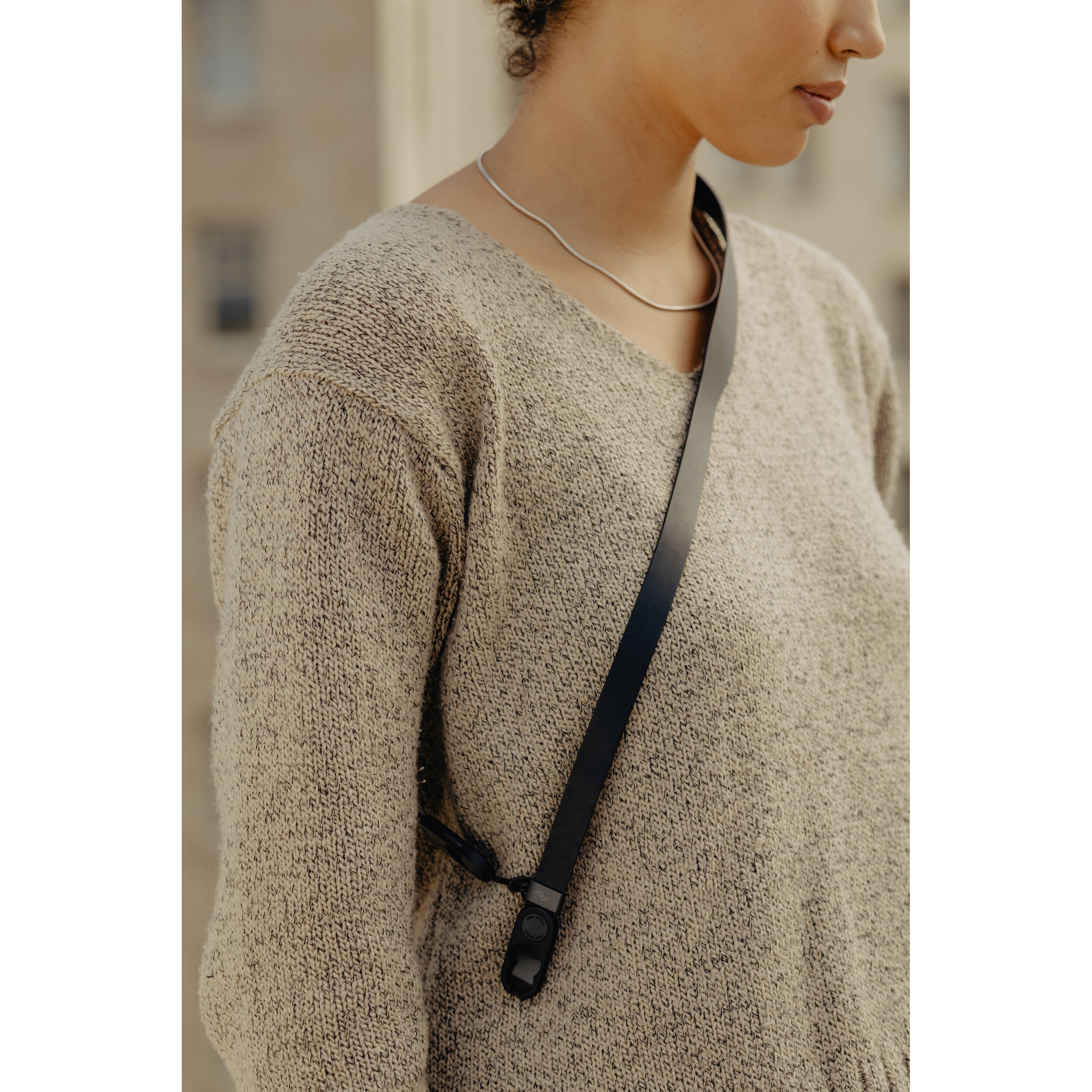 Ремень Peak Design Form Leather Standard, черный
