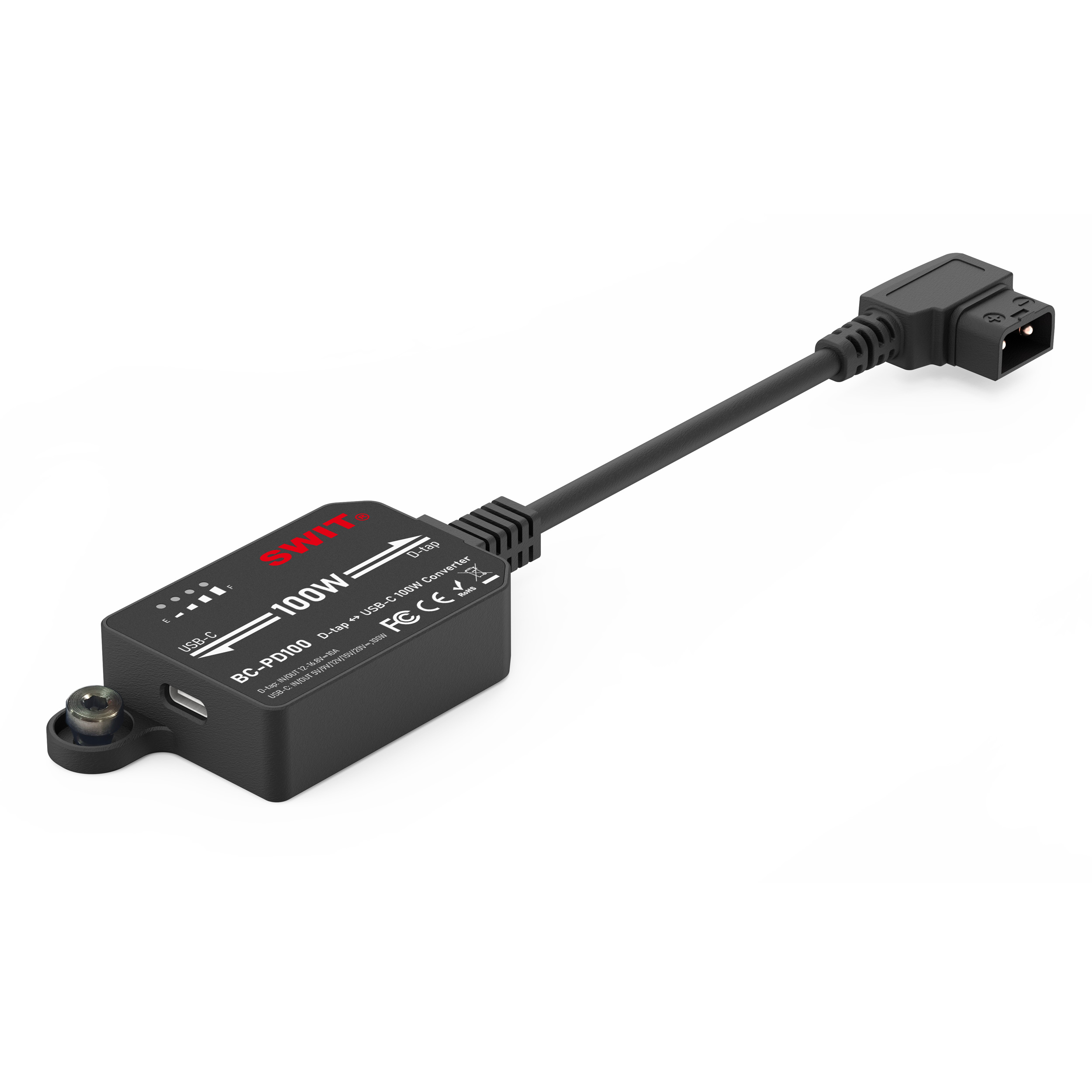 Переходник SWIT BC-PD100, D-Tap / USB-C, двусторонний, 100 Вт