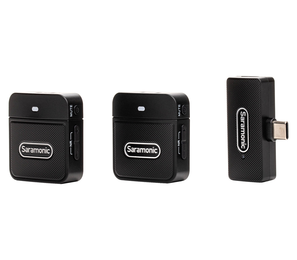 Беспроводная система Saramonic Blink100 B6, TX+TX+RXUC, 2.4 ГГц, USB Type-C