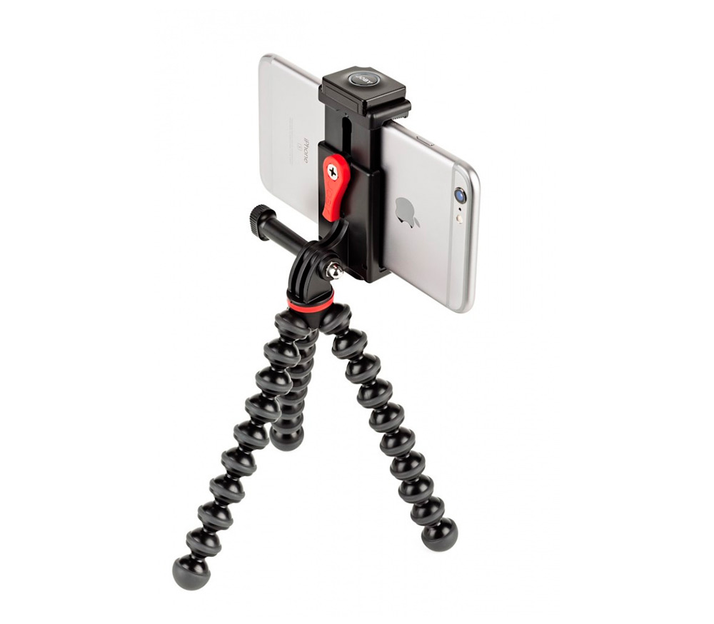 Штатив JOBY GripTight Action Kit, для GoPro и смартфона, черный/серый